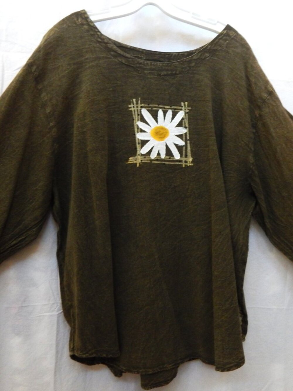 Laurie Jo Designs Green Daisy Top - 3X